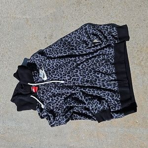 Nike cheetah zip up